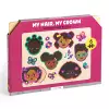 My Hair, My Crown Wooden Tray Puzzle cover