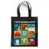 I Read Banned Books Reusable Shopping Bag cover