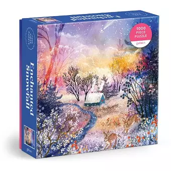 Enchanted Snowfall 1000 Piece Foil Puzzle cover