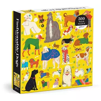 Fashionable Dogs 500 Piece Puzzle cover