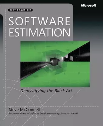 Software Estimation cover