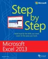 Microsoft Excel 2013 Step By Step cover