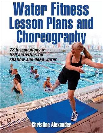 Water Fitness Lesson Plans and Choreography cover