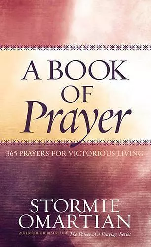 A Book of Prayer cover