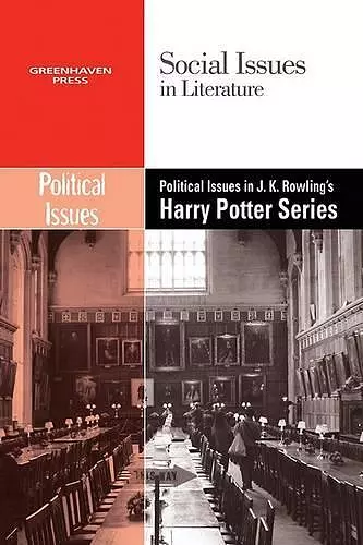 Political Issues in J.K. Rowling's Harry Potter Series cover