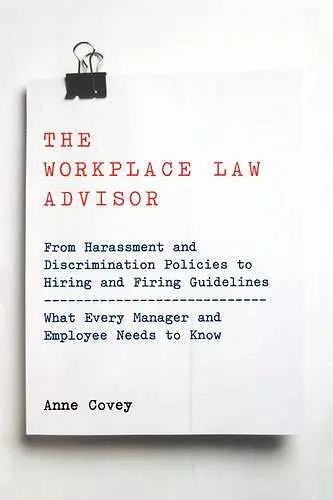 The Workplace Law Advisor cover