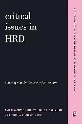 Critical Issues In Hrd cover