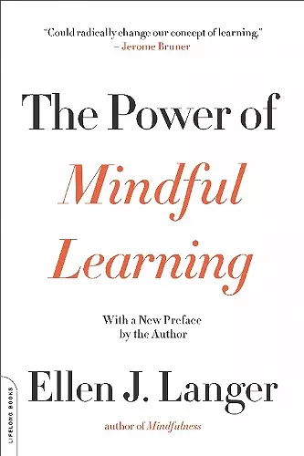 The Power of Mindful Learning cover