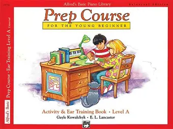 Alfred's Basic Piano Library Prep Course Activity cover