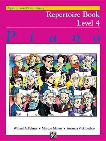 Alfred´s Basic Piano Library Repertoire Book 4 cover