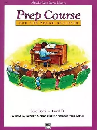 Alfred's Basic Piano Library Prep Course Solo D cover