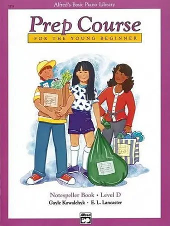 Alfred's Basic Piano Prep Course Notespeller D cover