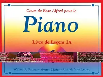 Alfred's Basic Piano Library Lesson 1A Frans cover