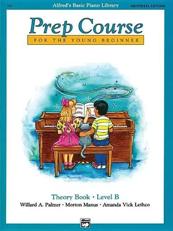 Alfred's Basic Piano Library Prep Course Theory B cover