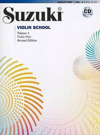 Suzuki Violin School 4 + CD cover