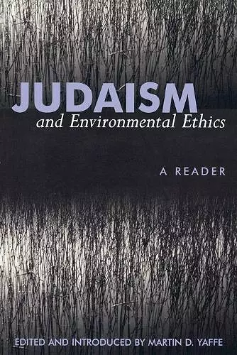 Judaism and Environmental Ethics cover