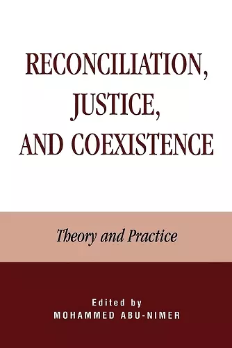 Reconciliation, Justice, and Coexistence cover