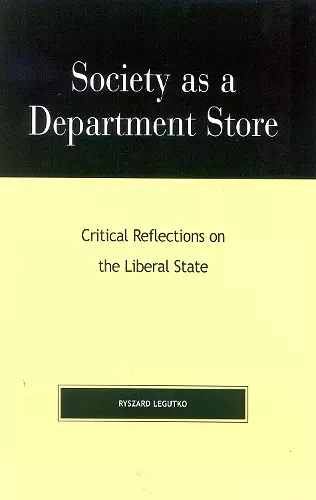 Society as a Department Store cover