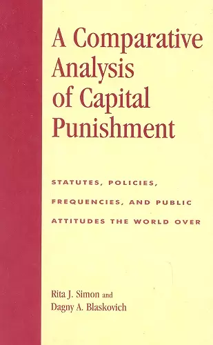 A Comparative Analysis of Capital Punishment cover