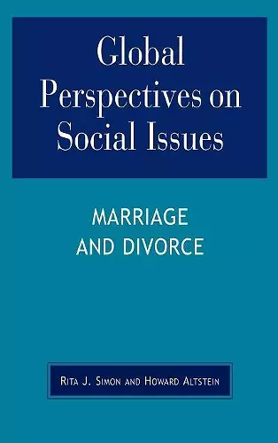 Global Perspectives on Social Issues: Marriage and Divorce cover