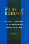 Writing as Resistance cover