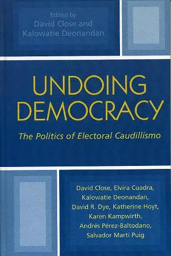 Undoing Democracy cover