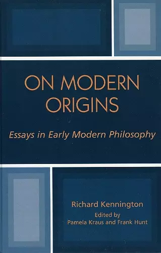 On Modern Origins cover