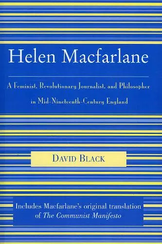 Helen Macfarlane cover