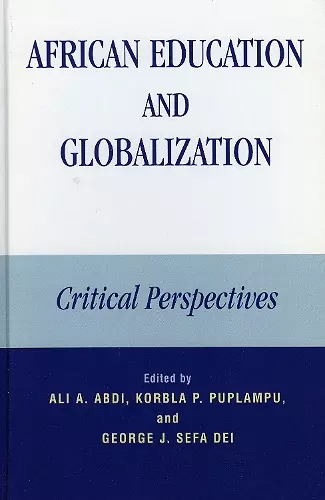 African Education and Globalization cover