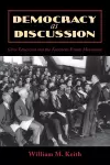 Democracy as Discussion cover