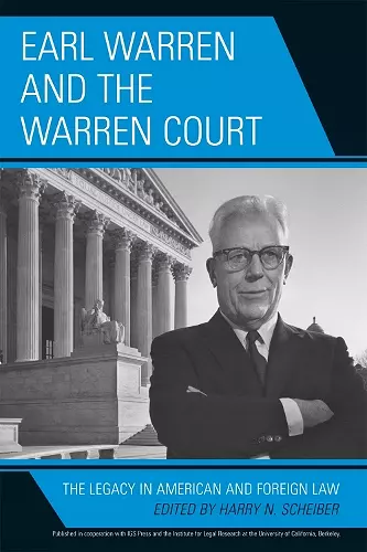 Earl Warren and the Warren Court cover