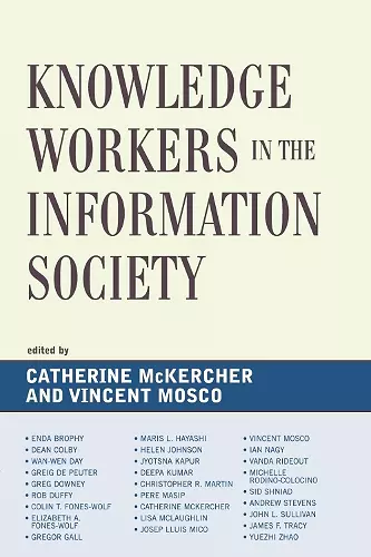 Knowledge Workers in the Information Society cover