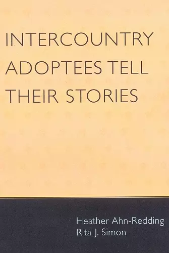 Intercountry Adoptees Tell Their Stories cover