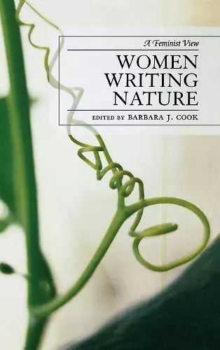 Women Writing Nature cover