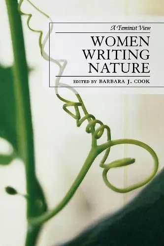 Women Writing Nature cover