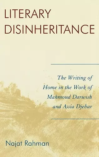 Literary Disinheritance cover