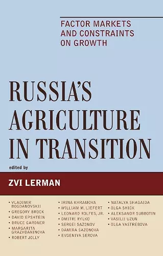 Russia's Agriculture in Transition cover