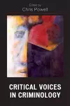 Critical Voices in Criminology cover