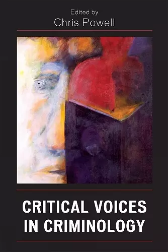 Critical Voices in Criminology cover