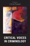 Critical Voices in Criminology cover