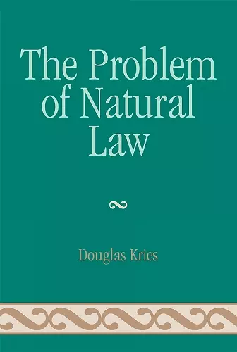 The Problem of Natural Law cover