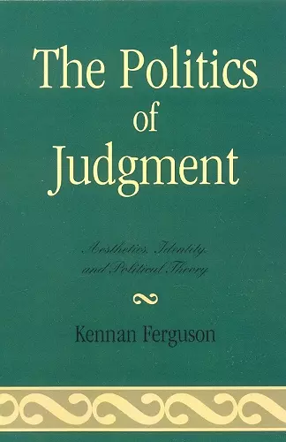 The Politics of Judgment cover