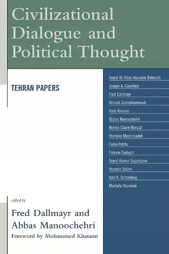 Civilizational Dialogue and Political Thought cover