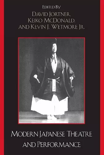 Modern Japanese Theatre and Performance cover