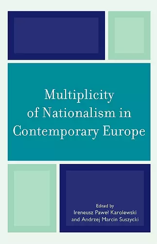 Multiplicity of Nationalism in Contemporary Europe cover