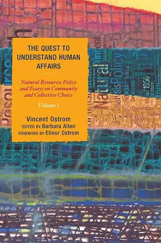 The Quest to Understand Human Affairs cover