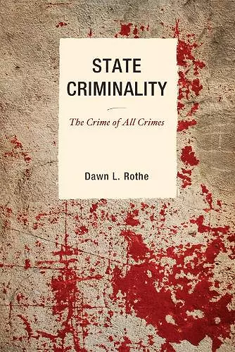 State Criminality cover