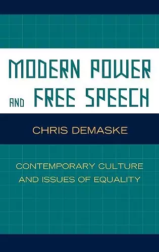 Modern Power and Free Speech cover