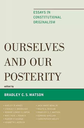 Ourselves and Our Posterity cover