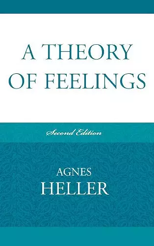 A Theory of Feelings cover